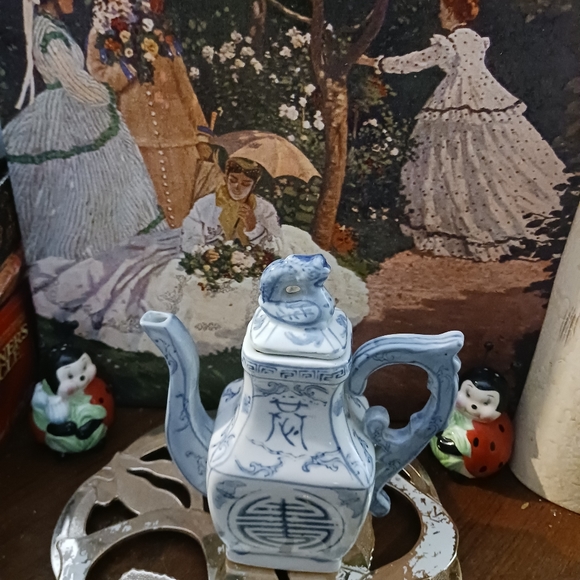 🍵☕️ Ancient Chinese Antique 🫖 🍵 Porcelain Ming Dynasty Teapot 🫖 - Picture 15 of 16